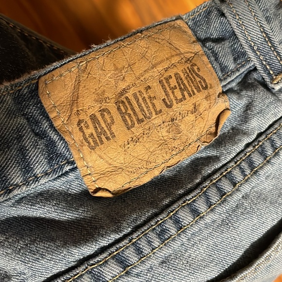 Vintage GAP Loose Fit Button Fly Jeans Size 8 - Picture 10 of 11